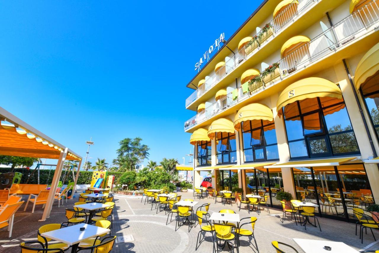 Savoia Hotel Misano Adriatico Esterno foto